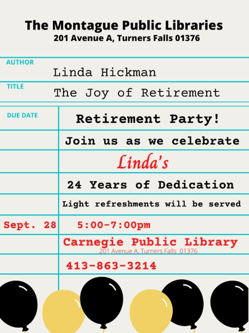 Retirement Party for Linda Hickman